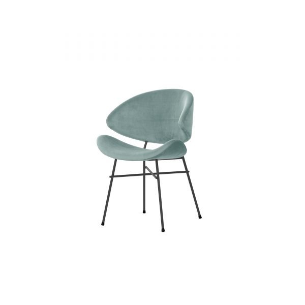 Krzesło Iker Cheri - kolor jasno niebieski
